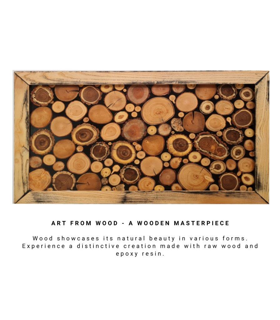Leor picture out of wood