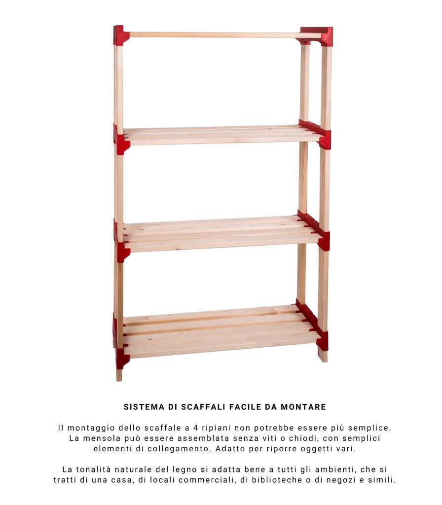 Leor sistema di scaffali